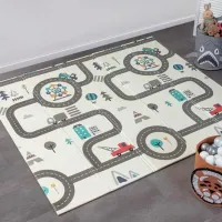 Covoraş pentru joc Drum Termo 246-006 (9164) 1+/ Dreptunghiular/ Multicolor