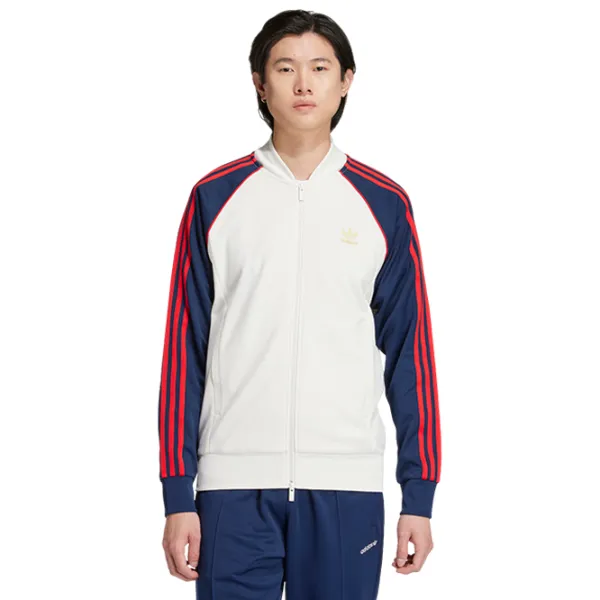 Jachetă sport pentru bărbați Adidas Superstar Track Jacket XXL / White photo 2 Jachetă sport pentru bărbați Adidas Superstar Track Jacket XXL / White photo 2