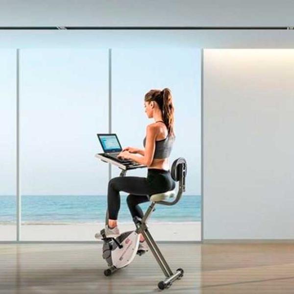 Велотренажер TOORX BRX-OFFICE COMPACT EverFIT  / Белый photo 2 Велотренажер TOORX BRX-OFFICE COMPACT EverFIT  / Белый photo 2