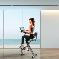 Велотренажер TOORX BRX-OFFICE COMPACT EverFIT / Белый photo 2