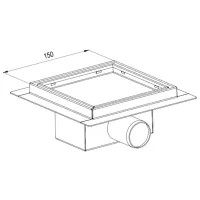 Rigolă de duș Imprese i-FLOW Plastic photo 2