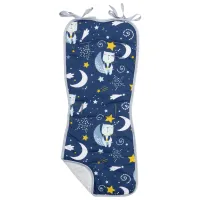 Матрасик для коляски Sensillo Minky Хлопок / Синий