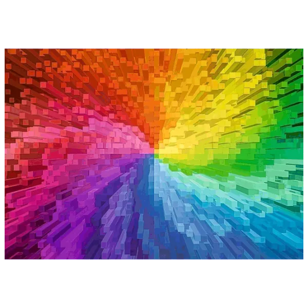 Puzzle Trefl Gradient 9+/ Количество деталей: 1000 photo 1