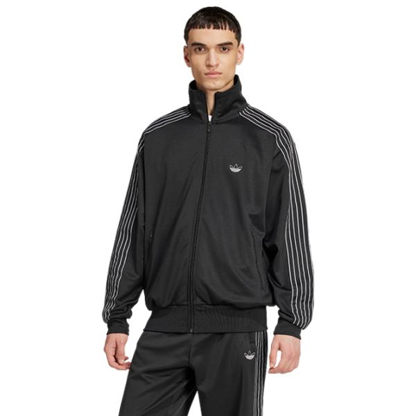 Jachetă sport pentru bărbați Adidas Outlined Trefoil Firebird Track Top L / Black photo 2