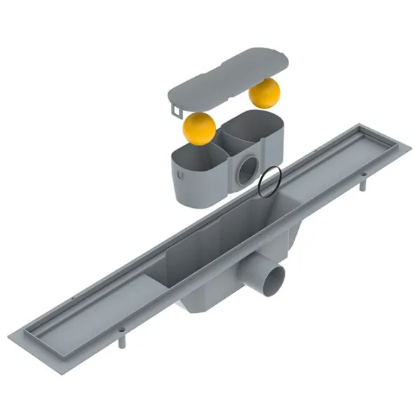 Rigolă de duș Imprese d44600Q Plastic photo 3