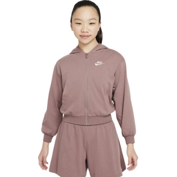 Jachetă pentru fete Nike Nsw Fz Hdy Jsy Lbr L / Pink photo 2 Jachetă pentru fete Nike Nsw Fz Hdy Jsy Lbr L / Pink photo 2