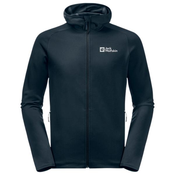 Спортивная куртка для мужчин Jack Wolfskin Baiselberg Hooded Fz M M / Полночное небо photo 1