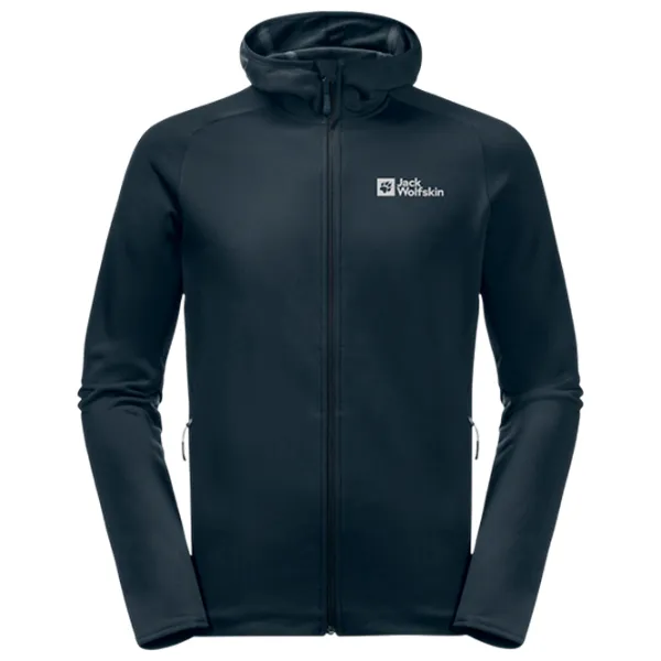 Спортивная куртка для мужчин Jack Wolfskin Baiselberg Hooded Fz M XL / Полночное небо photo 1