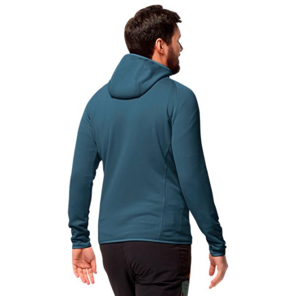 Спортивная куртка для мужчин Jack Wolfskin Baiselberg Hooded Fz M XXL / Полночное небо photo 3