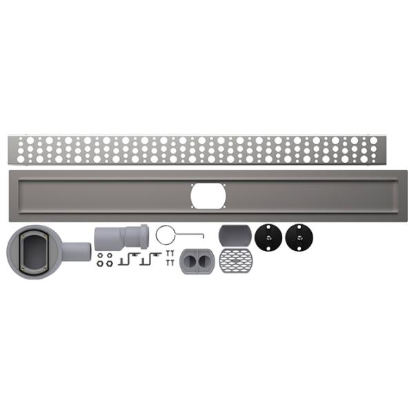 Rigolă de duș Aquant LTD1280-1-MR Plastic photo 3