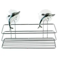 Полка для ванной Axentia 291321 Металл / Серебряный