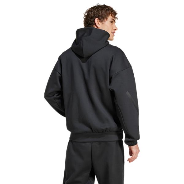 Спортивная куртка для мужчин Adidas M Full-Zip Hooded Track Jacket L / Черный photo 3 Спортивная куртка для мужчин Adidas M Full-Zip Hooded Track Jacket L / Черный photo 3