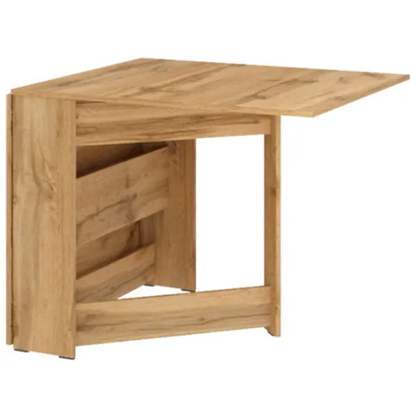 Masă de bucătărie extensibilă Pehotin Стол-книжка-3 PAL/ Brown photo 1
