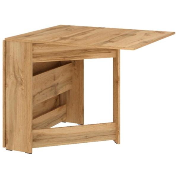 Masă de bucătărie extensibilă Pehotin Стол-книжка-3 PAL/ Brown photo 1