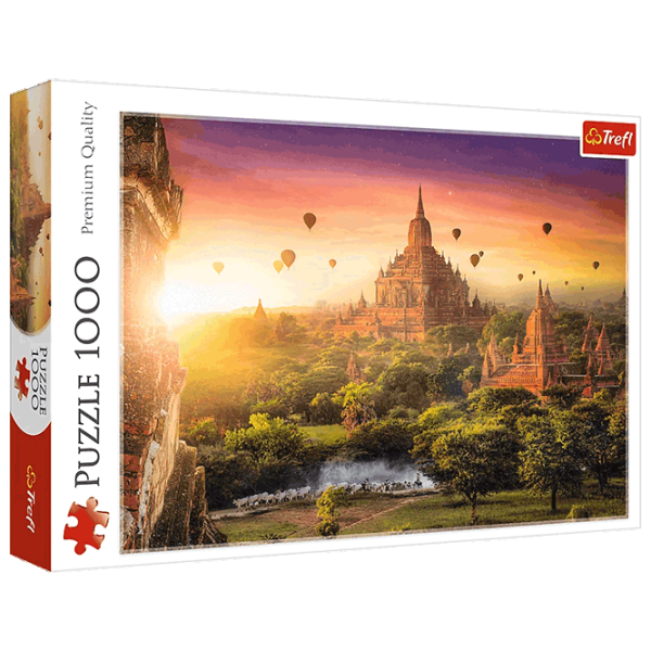 Puzzle Trefl Ancient Temple Burma 10+/ Количество деталей: 1000 photo 2