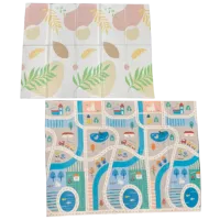 Covoraş pentru joc Drum Termo 237-1519 (9971) 0+/ Pătrat/ Multicolor