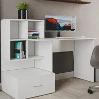 Masă de birou ML-Mobila МЛ-10 (1500) PAL/ White