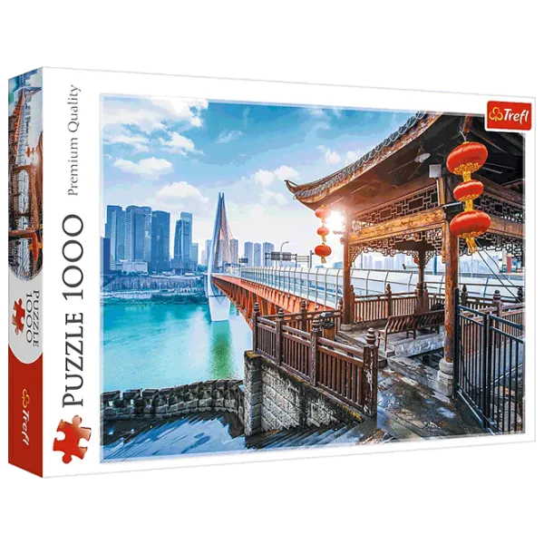 Puzzle Trefl Chongqping, China 12+/ Количество деталей: 1000 photo 1