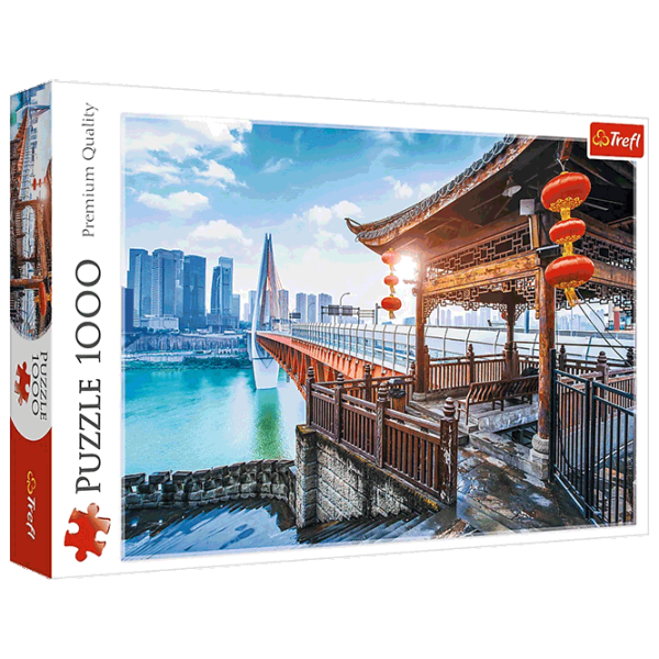 Puzzle Trefl Chongqping, China 12+/ Количество деталей: 1000 photo 1