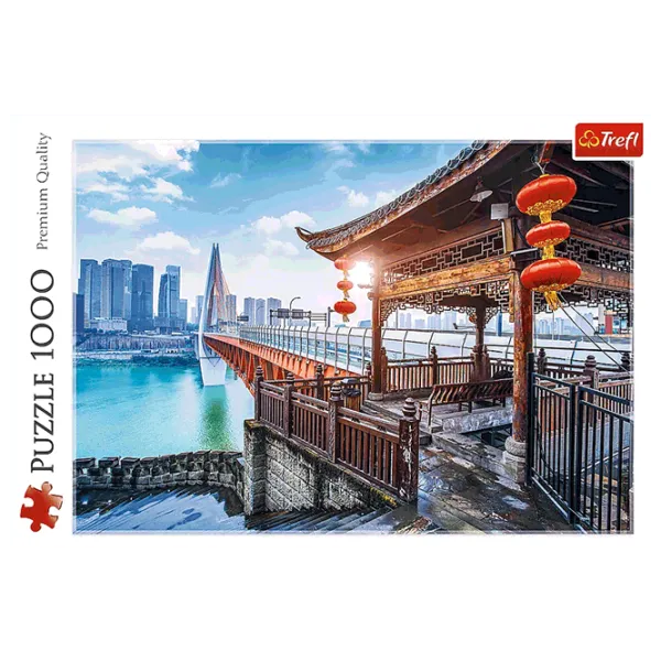 Puzzle Trefl Chongqping, China 12+/ Количество деталей: 1000 photo 3