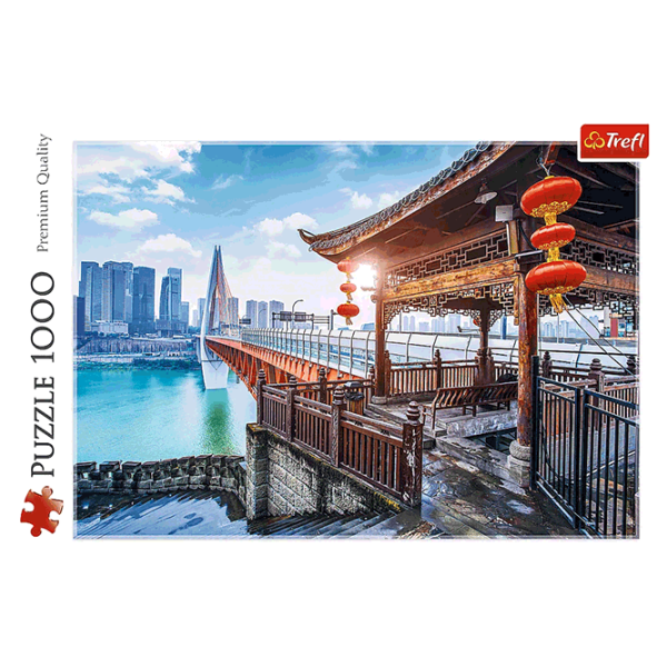 Puzzle Trefl Chongqping, China 12+/ Количество деталей: 1000 photo 3