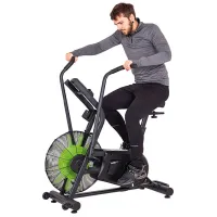 Bicicletă fitness Insportline AirBike Lite 19896 / Black photo 3
