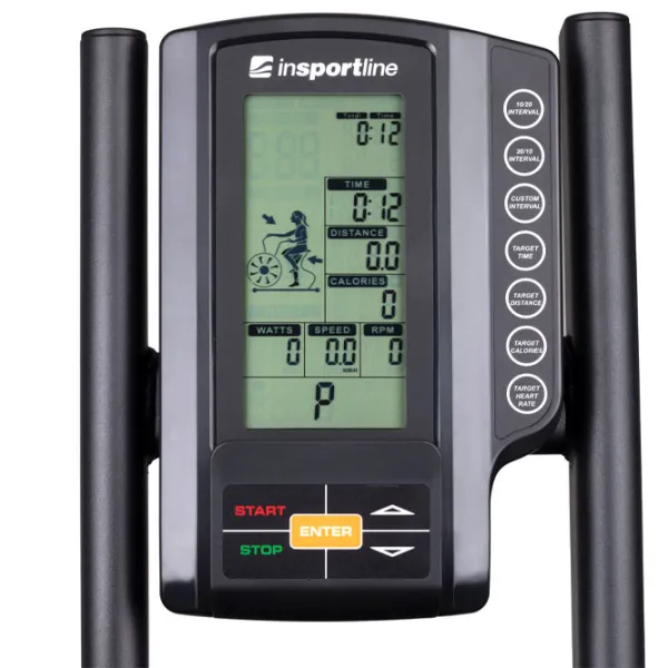 Велотренажер Insportline AirBike Lite 19896  / Черный photo 6 Велотренажер Insportline AirBike Lite 19896  / Черный photo 6