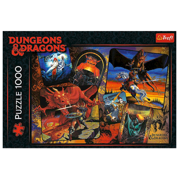 Puzzle Trefl The Origins of Dungeons & Dragons 12+/ Количество деталей: 1000 photo 1