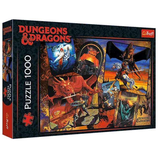 Puzzle Trefl The Origins of Dungeons & Dragons 12+/ Количество деталей: 1000 photo 3