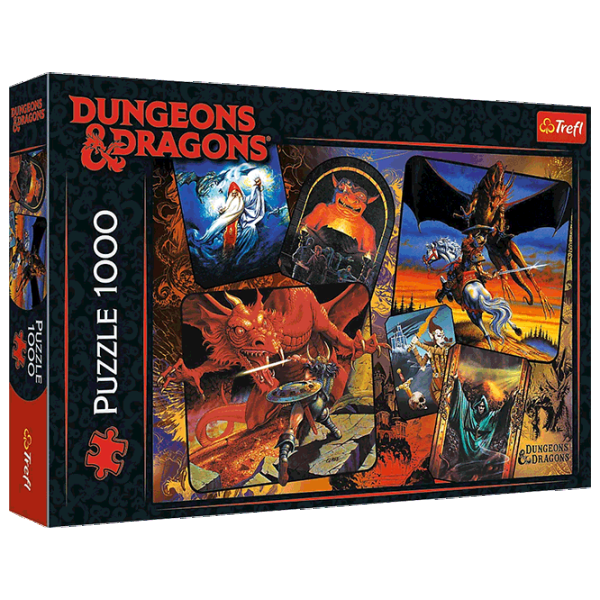 Puzzle Trefl The Origins of Dungeons & Dragons 12+/ Количество деталей: 1000 photo 3