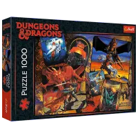 Puzzle Trefl The Origins of Dungeons & Dragons 12+/ Numărul de piese: 1000 photo 3