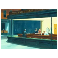 Puzzle Trefl Nighthawks 12+/ Numărul de piese: 1000 photo 3