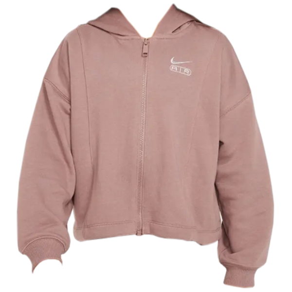 Ветровка для девочек Nike Nsw Air Ft Fz Hdy  L / Розовый photo 1