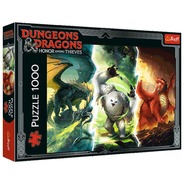 Puzzle Trefl Legendary Monsters of Faerûn 12+/ Количество деталей: 1000 photo 2