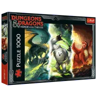 Puzzle Trefl Legendary Monsters of Faerûn 12+/ Numărul de piese: 1000 photo 2