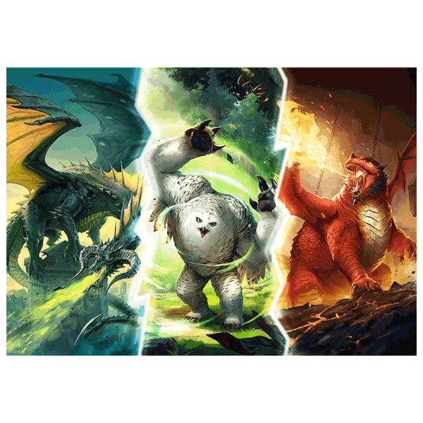 Puzzle Trefl Legendary Monsters of Faerûn 12+/ Количество деталей: 1000 photo 3