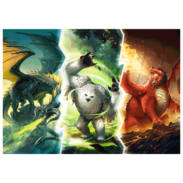 Puzzle Trefl Legendary Monsters of Faerûn 12+/ Количество деталей: 1000 photo 3