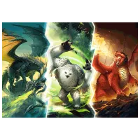 Puzzle Trefl Legendary Monsters of Faerûn 12+/ Numărul de piese: 1000 photo 3