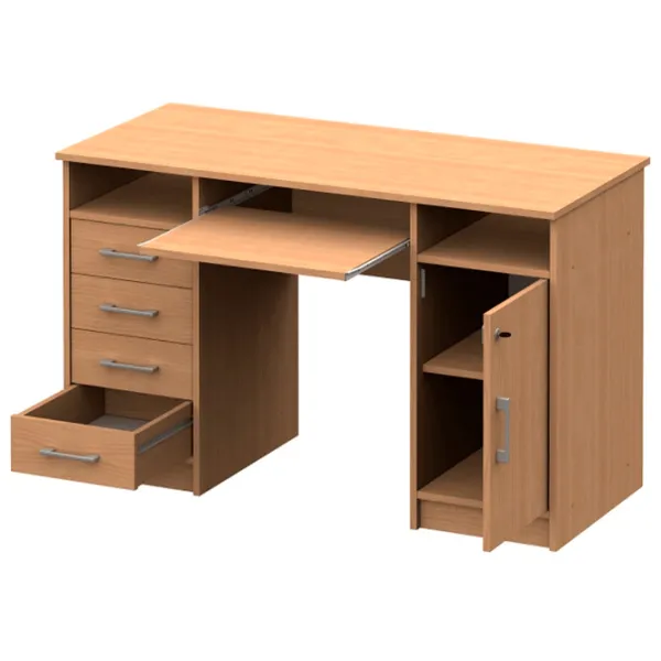 Masă de birou Tempo Kondela B9 2 PAL/ Beech photo 4
