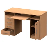 Офисный стол Tempo Kondela B9 2 ДСП/ Beech photo 4