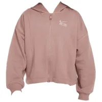 Jachetă pentru fete Nike Nsw Air Ft Fz Hdy  M / Pink