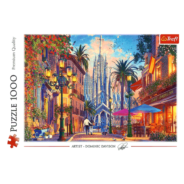 Puzzle Trefl Barcelona Spain 10+/ Количество деталей: 1000 photo 1 Puzzle Trefl Barcelona Spain 10+/ Количество деталей: 1000 photo 1