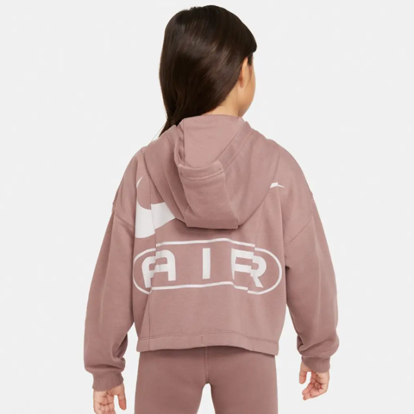 Ветровка для девочек Nike Nsw Air Ft Fz Hdy  XL / Розовый photo 2 Ветровка для девочек Nike Nsw Air Ft Fz Hdy  XL / Розовый photo 2