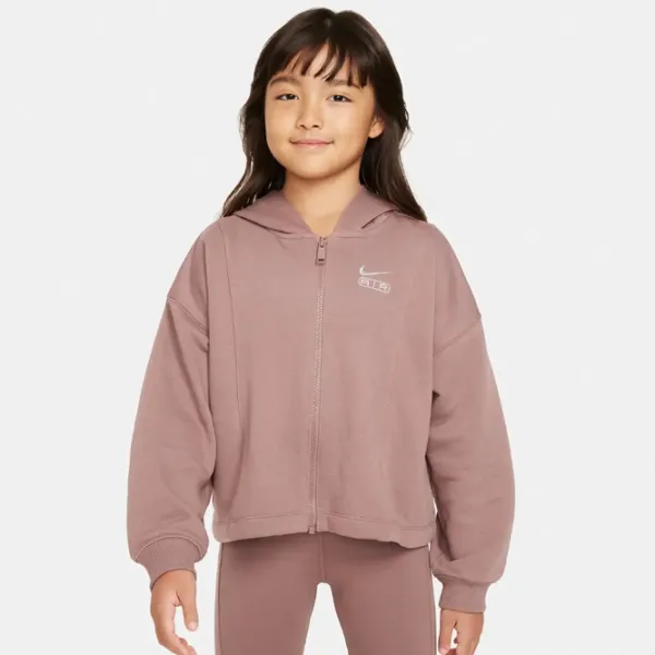 Ветровка для девочек Nike Nsw Air Ft Fz Hdy  XL / Розовый photo 6 Ветровка для девочек Nike Nsw Air Ft Fz Hdy  XL / Розовый photo 6