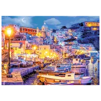 Puzzle Trefl Procida island by night, Italy 12+/ Numărul de piese: 1000 photo 3