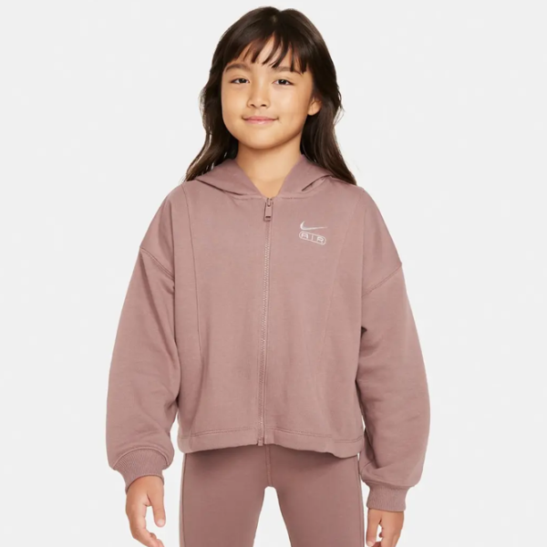 Ветровка для девочек Nike Nsw Air Ft Fz Hdy  XS / Розовый photo 2