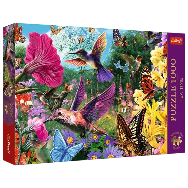 Puzzle Trefl Tea Time: Hummingbird Garden 12+/ Количество деталей: 1000 photo 3 Puzzle Trefl Tea Time: Hummingbird Garden 12+/ Количество деталей: 1000 photo 3