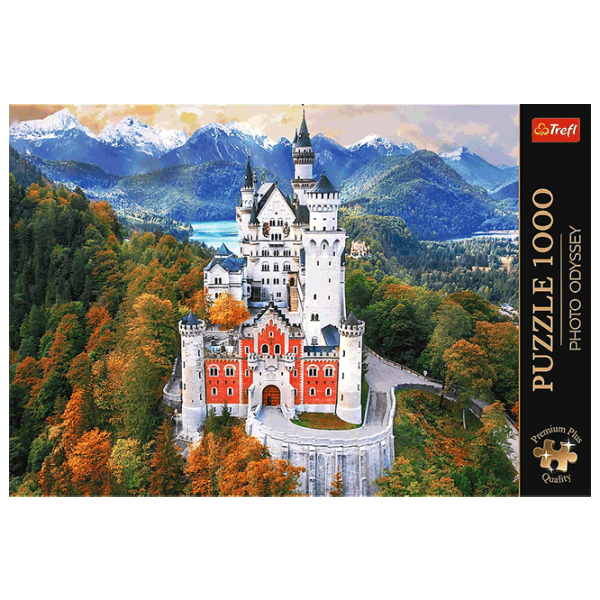 Puzzle Trefl Photo Odyssey: Neuschwanstein Castle 12+/ Numărul de piese: 1000 photo 1 Puzzle Trefl Photo Odyssey: Neuschwanstein Castle 12+/ Numărul de piese: 1000 photo 1