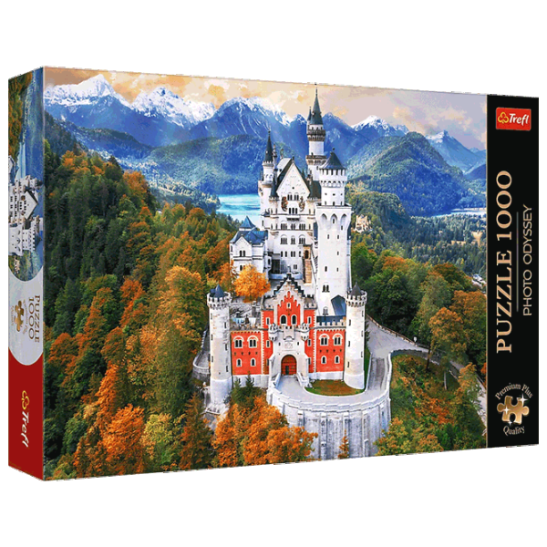 Puzzle Trefl Photo Odyssey: Neuschwanstein Castle 12+/ Numărul de piese: 1000 photo 2 Puzzle Trefl Photo Odyssey: Neuschwanstein Castle 12+/ Numărul de piese: 1000 photo 2