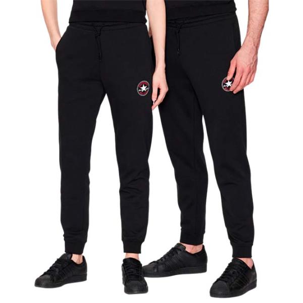 Спортивные брюки унисекс Converse Go-To All Star Patch Standard-Fit Черный photo 1 Спортивные брюки унисекс Converse Go-To All Star Patch Standard-Fit Черный photo 1